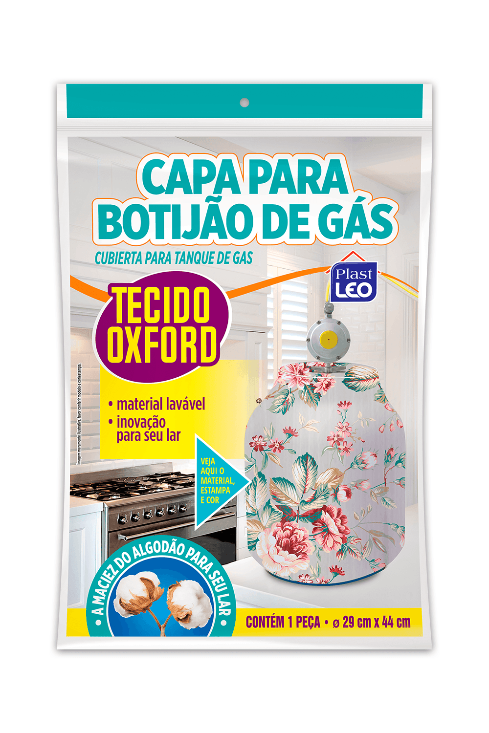 Capa p/ Botijão de Gás - Linha Oxford