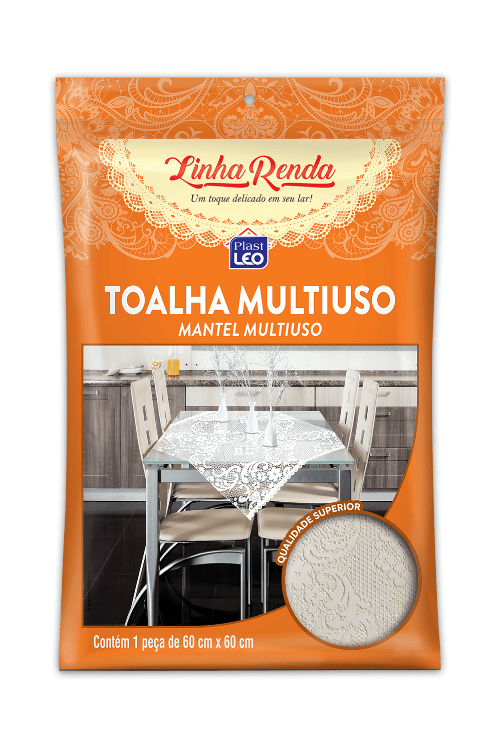 Toalha Multiuso - Linha Renda