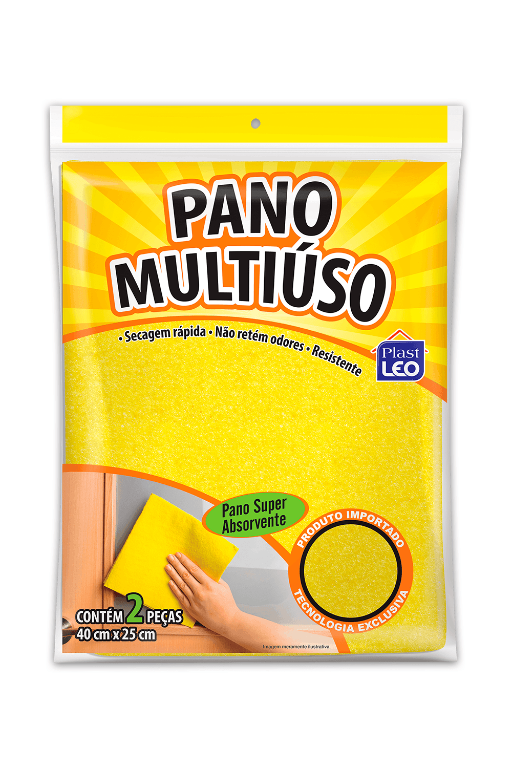 Pano Multiúso - 2 peças