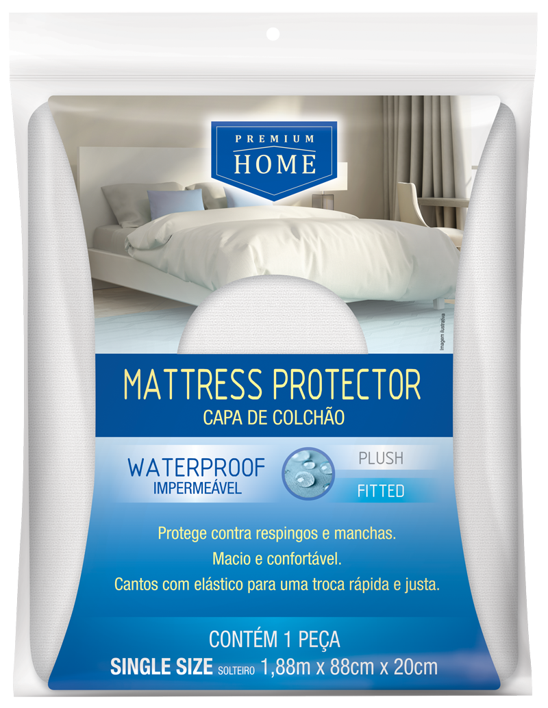 Capa para colchão - solteiro