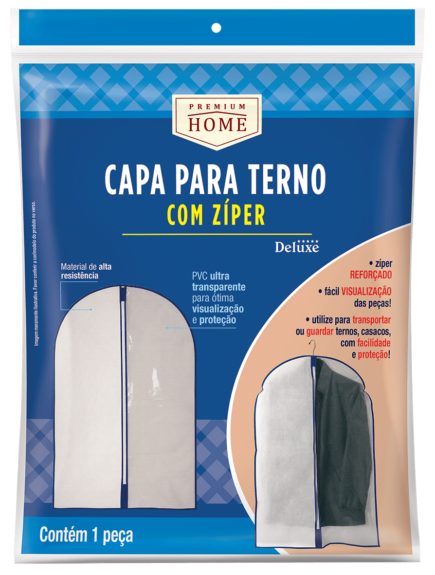 Capa para Terno - com zíper