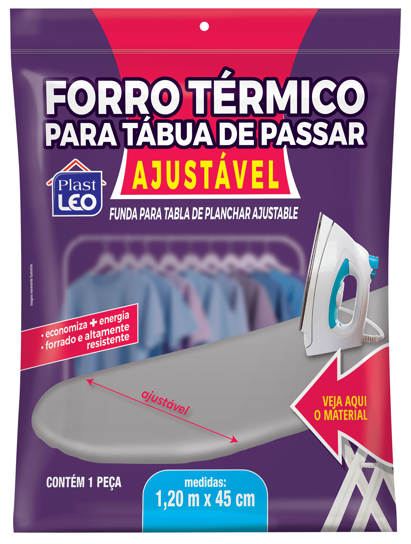 Forro térmico com manta ajustável - Tam. M