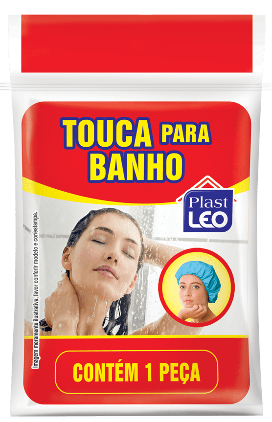 Touca de banho polietileno - 1 peça