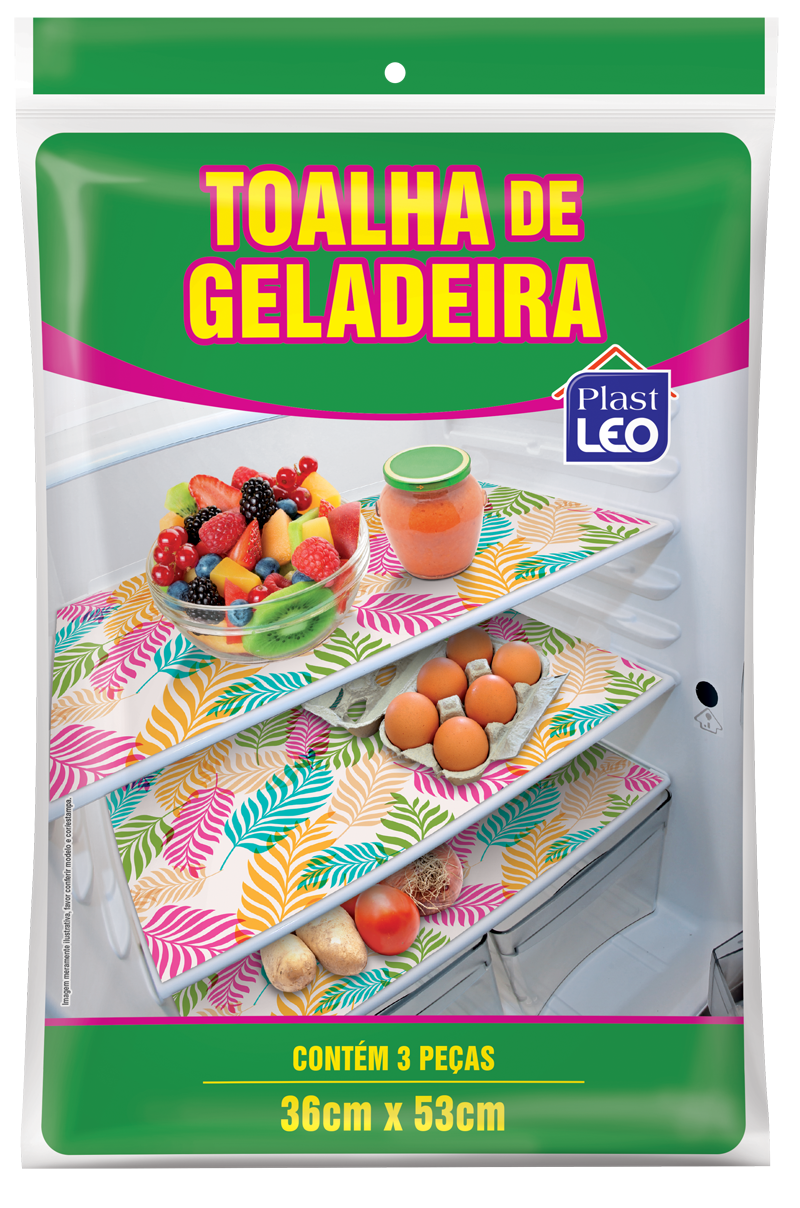 Toalha de geladeira Polietileno - Lisa