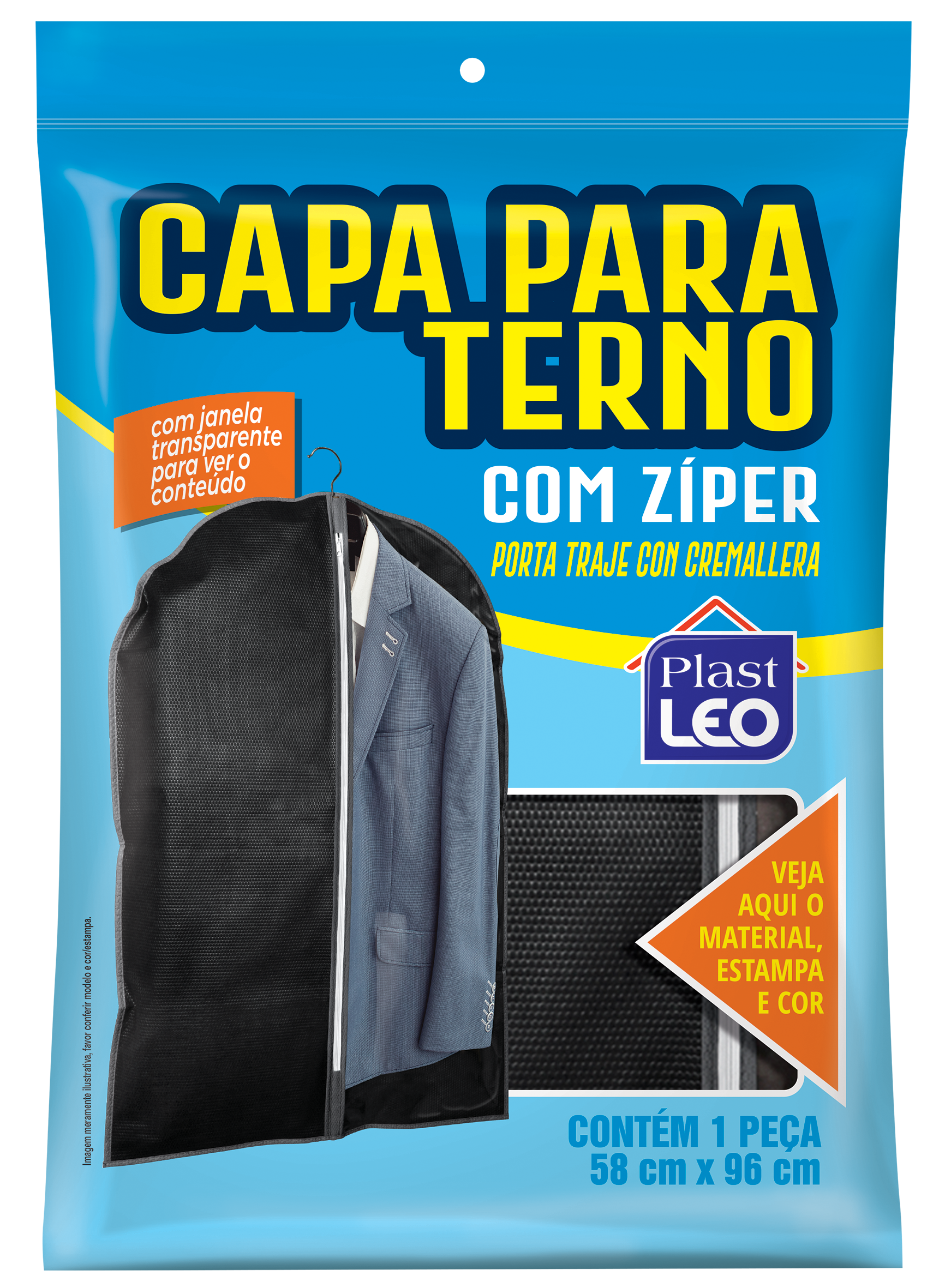 Capa para Terno - com zíper