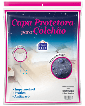 Capa para colchão impermeável com slip elástico - solteiro