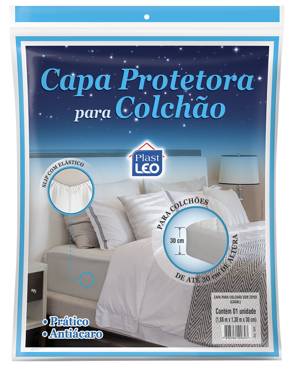 Capa para Colchão Slip Elástico (TNT) - Casal